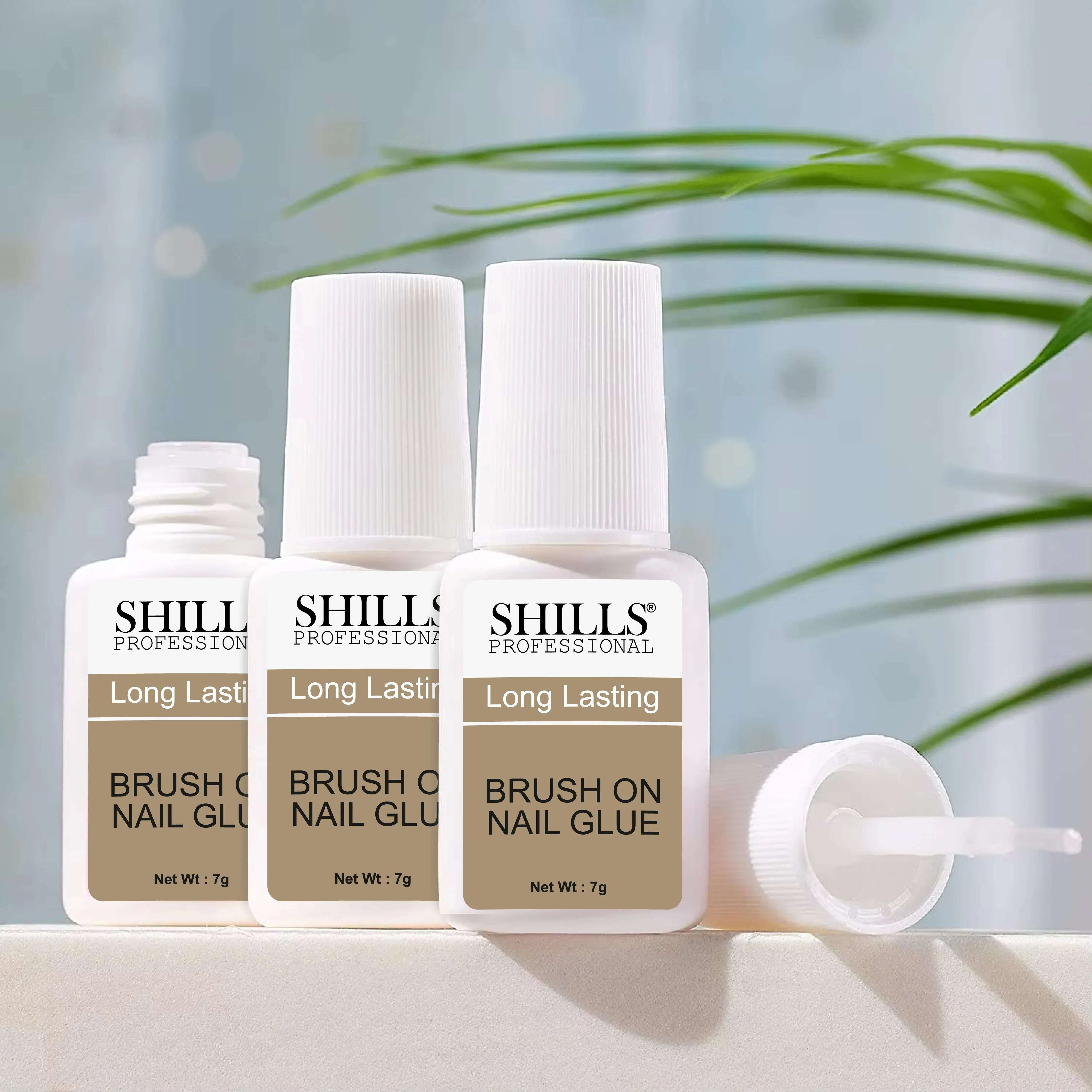 Brush On Nail Glue 7g - Shills Professional
