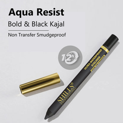Aqua Resist Bold Kajal - Shills Professional