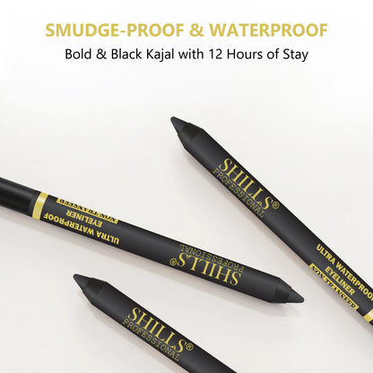 Aqua Resist Bold Kajal - Shills Professional