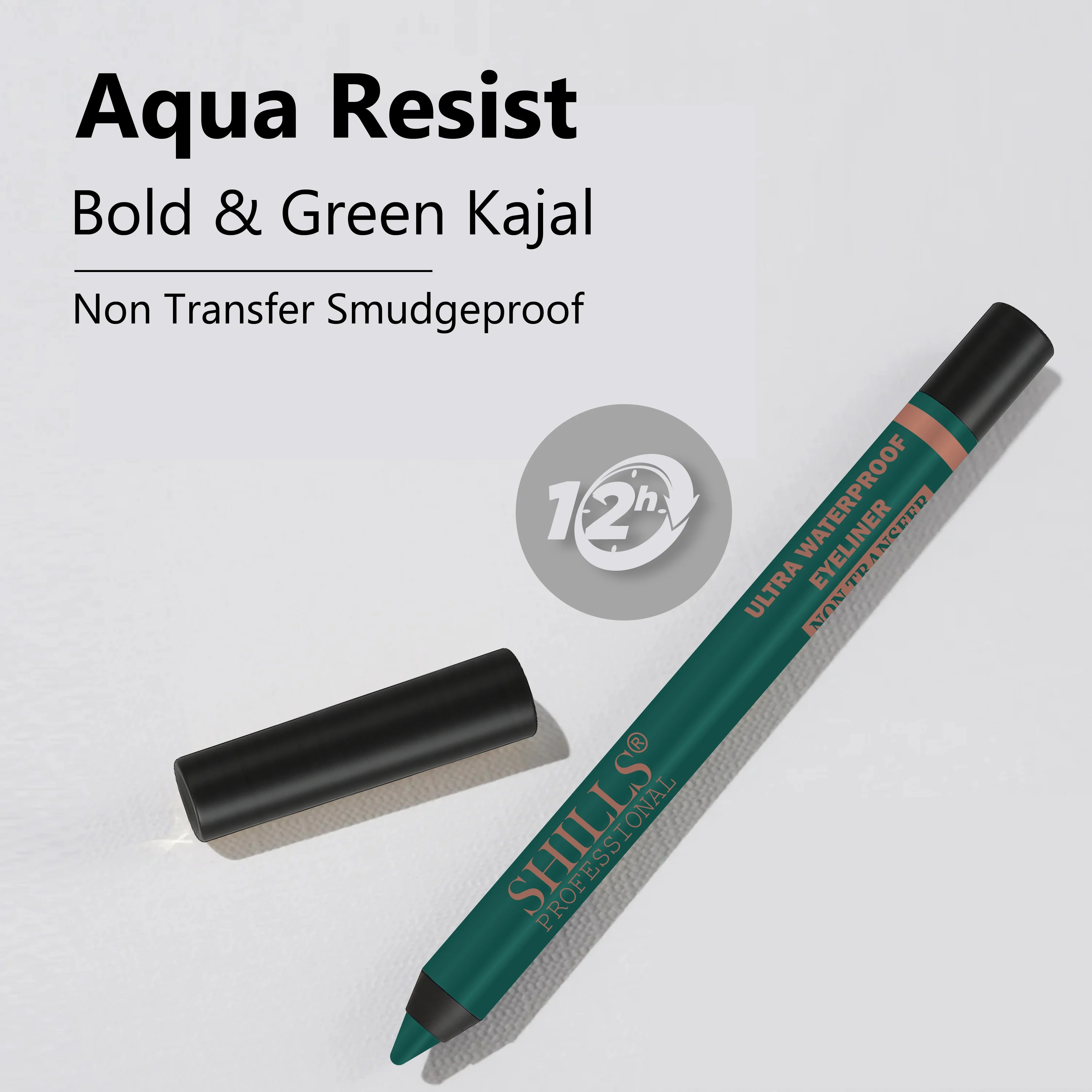 Aqua Resist Bold Kajal - Shills Professional