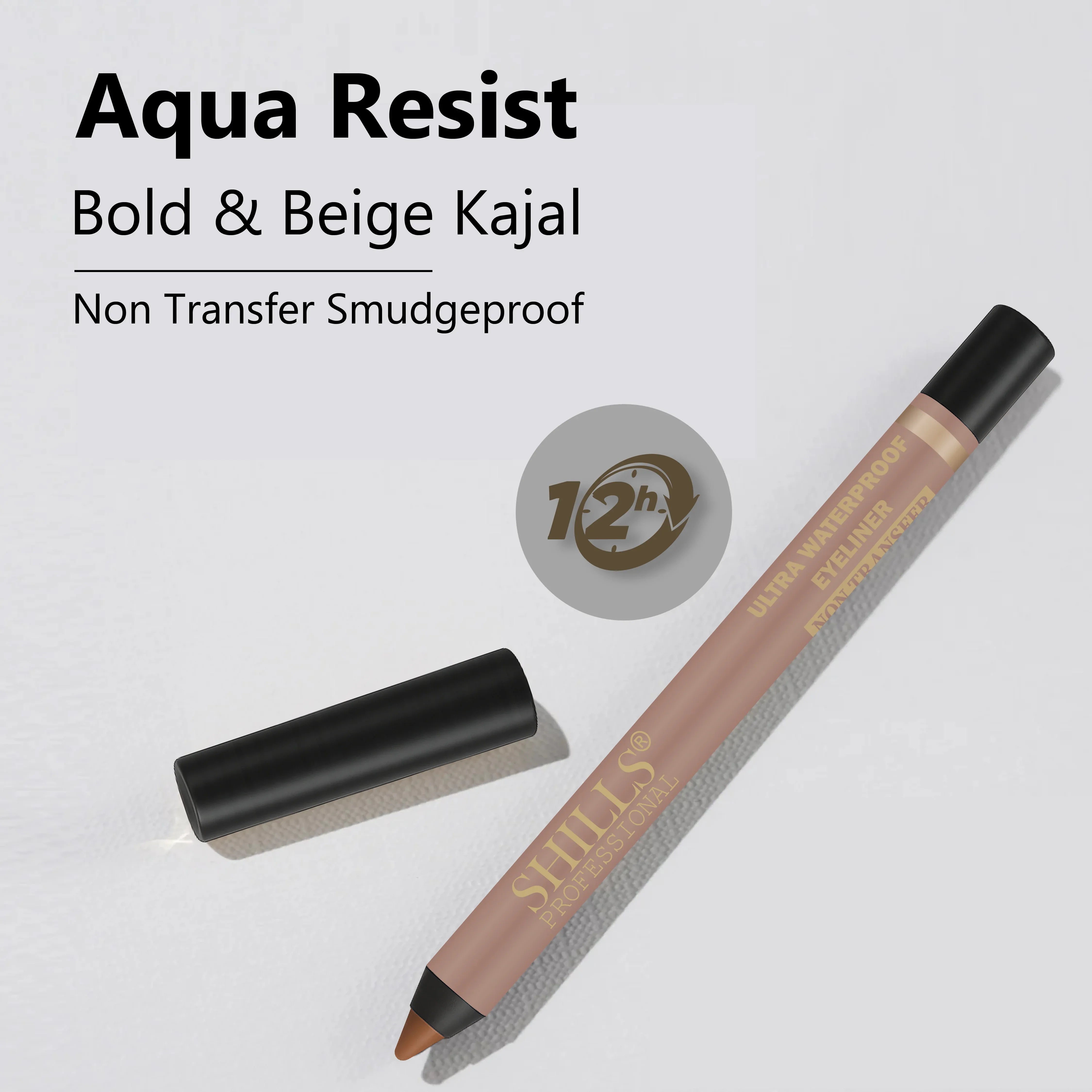 Aqua Resist Bold Kajal - Shills Professional