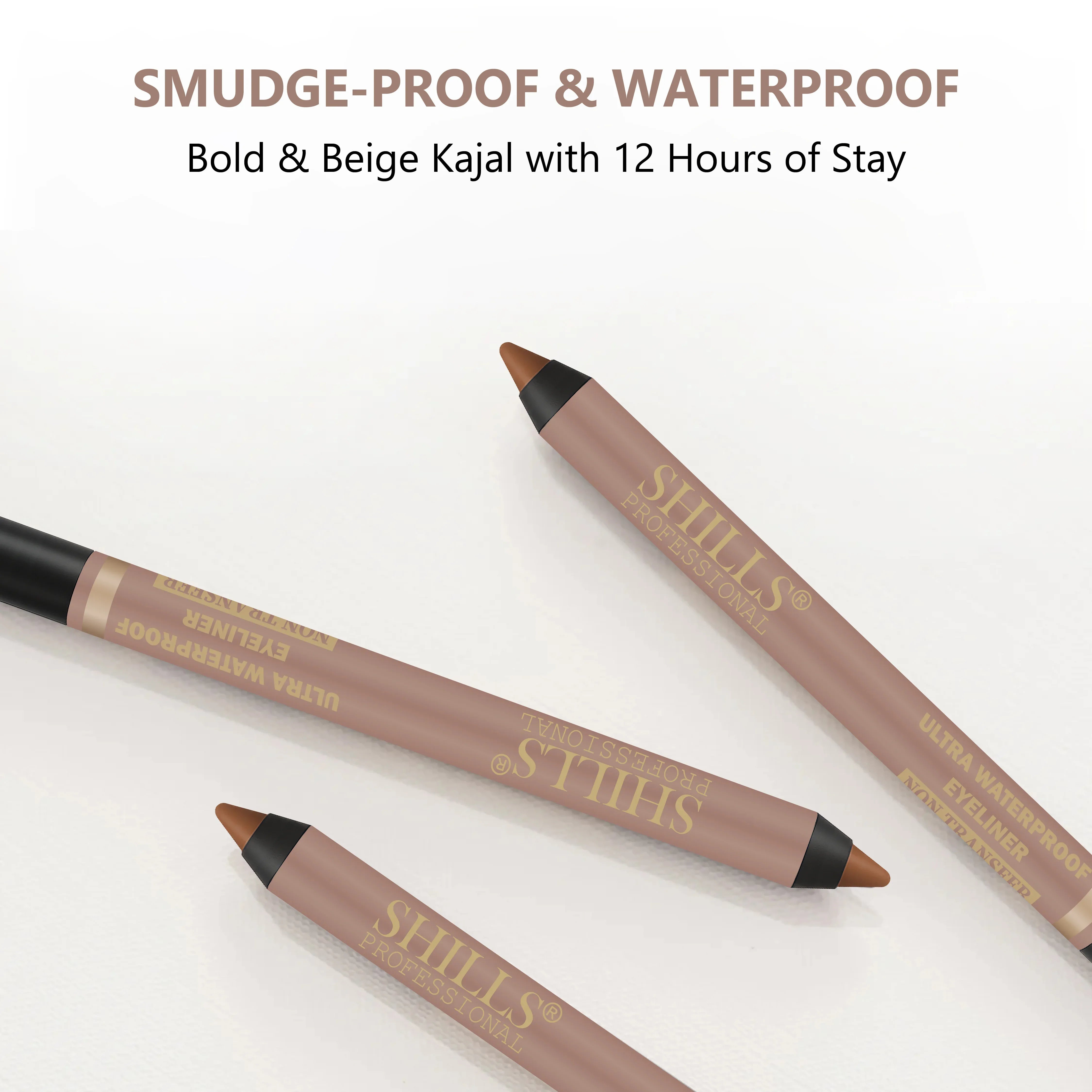 Aqua Resist Bold Kajal - Shills Professional