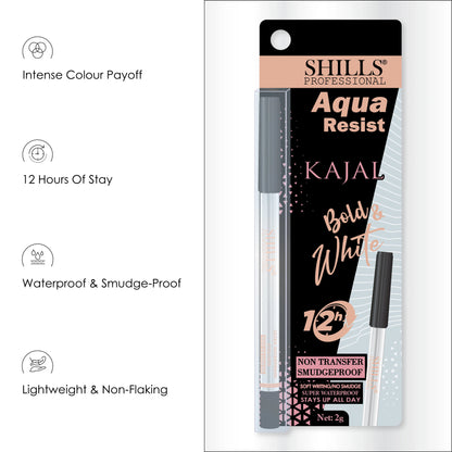 Aqua Resist Bold Kajal - Shills Professional