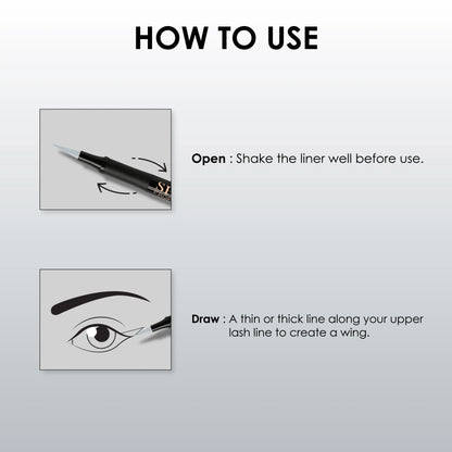 High Tech Charm Pure Eyeliner - Shills Professional