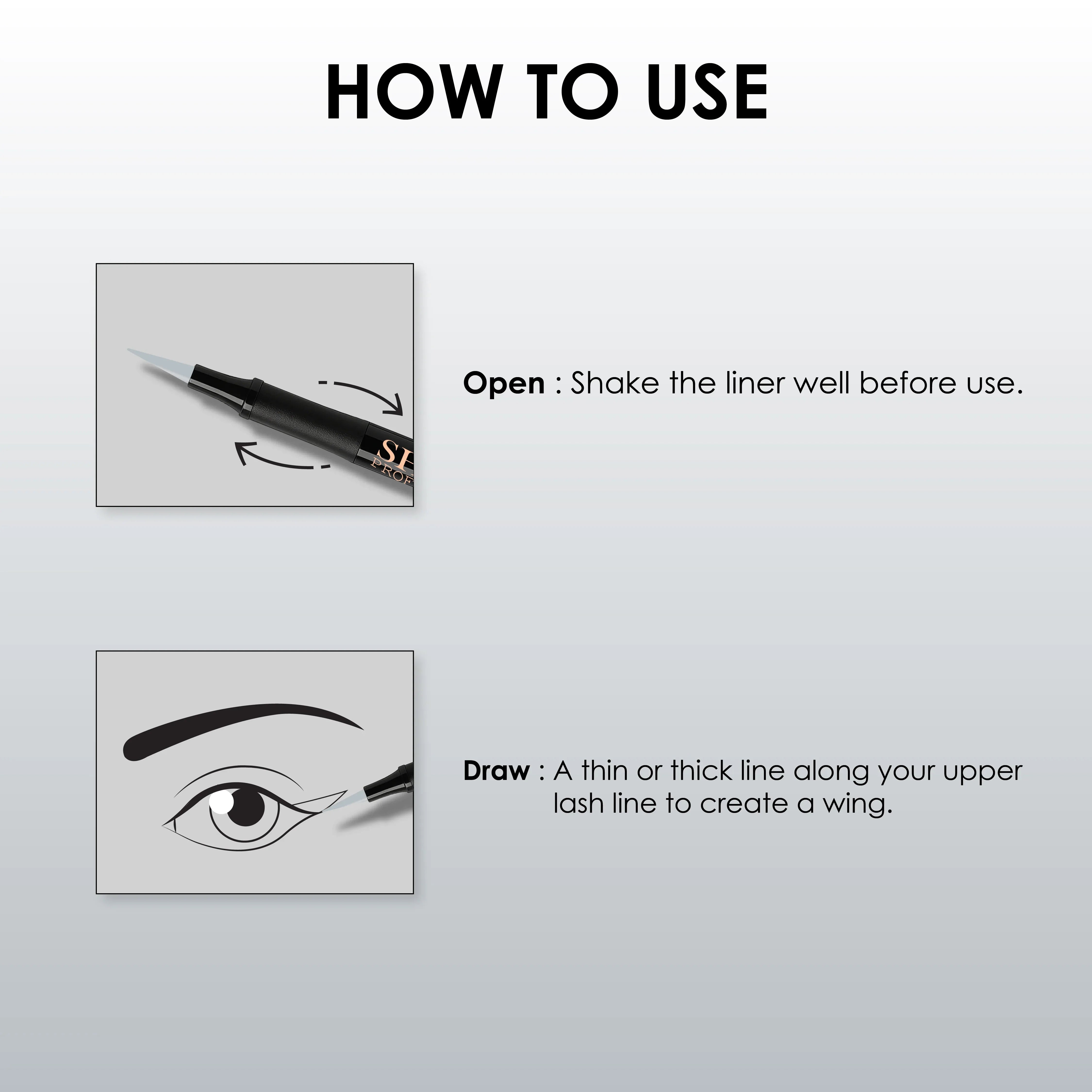 High Tech Charm Pure Eyeliner - Shills Professional