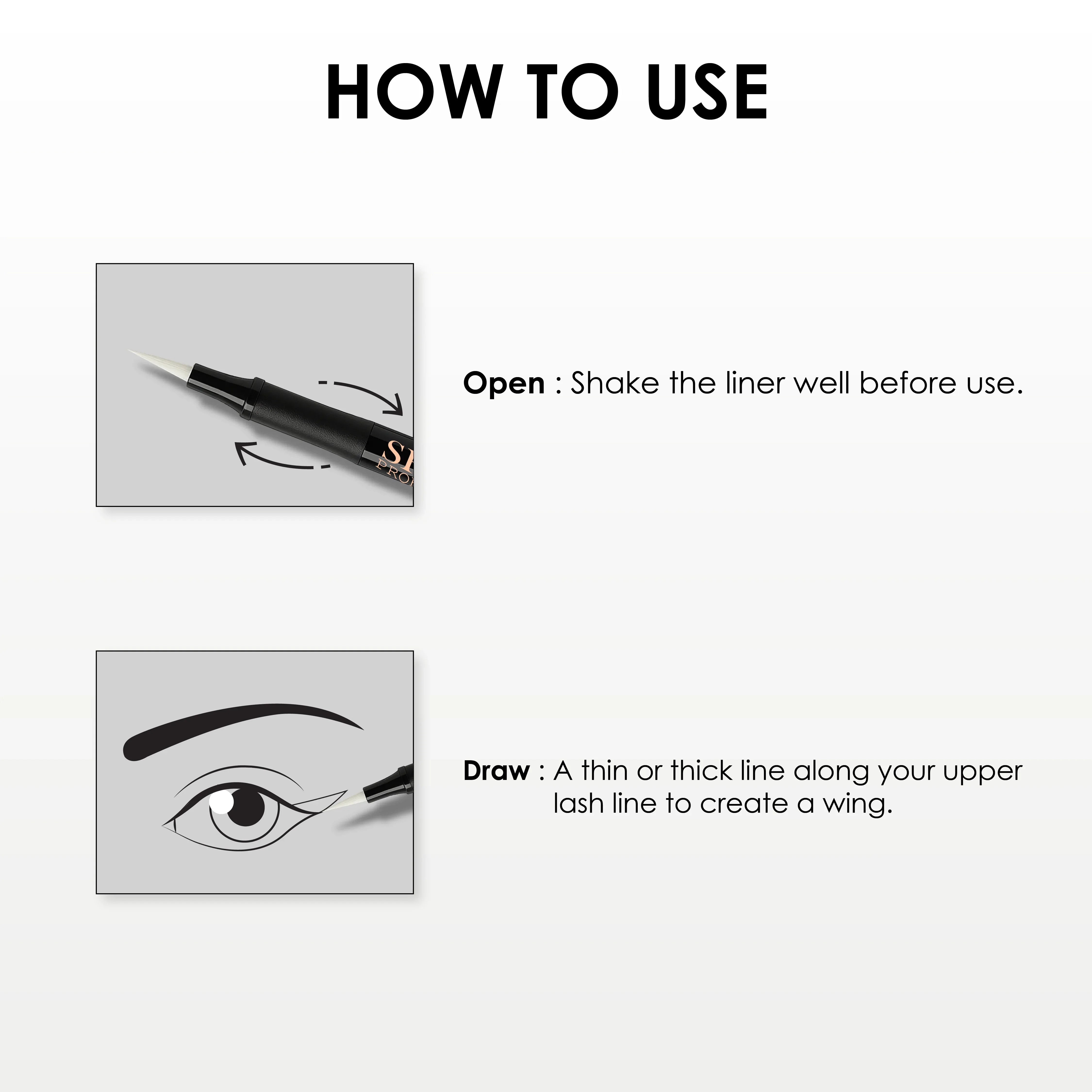 High Tech Charm Pure Eyeliner - Shills Professional