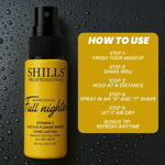 Full Nighter Makeup Fixer Setting Spray - Shills Professional
