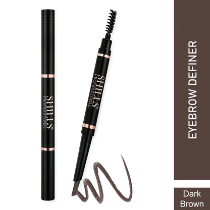 Brow Definer Dark Brown - Shills Professional