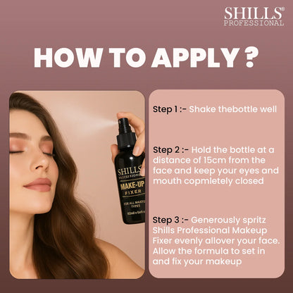 Make-up Fixer For All Skin Type - Shills Professional