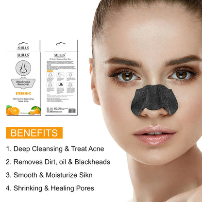 Blackhead Removal Nose Strips - Shills Professional