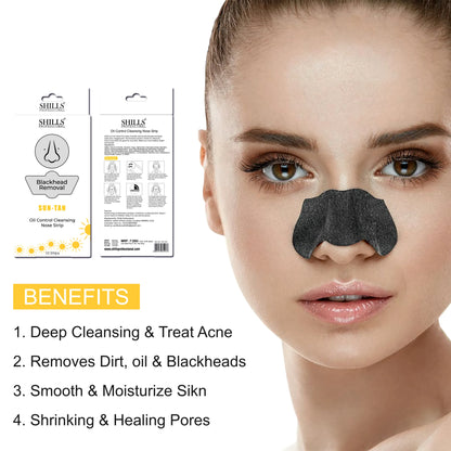 Blackhead Removal Nose Strips - Shills Professional