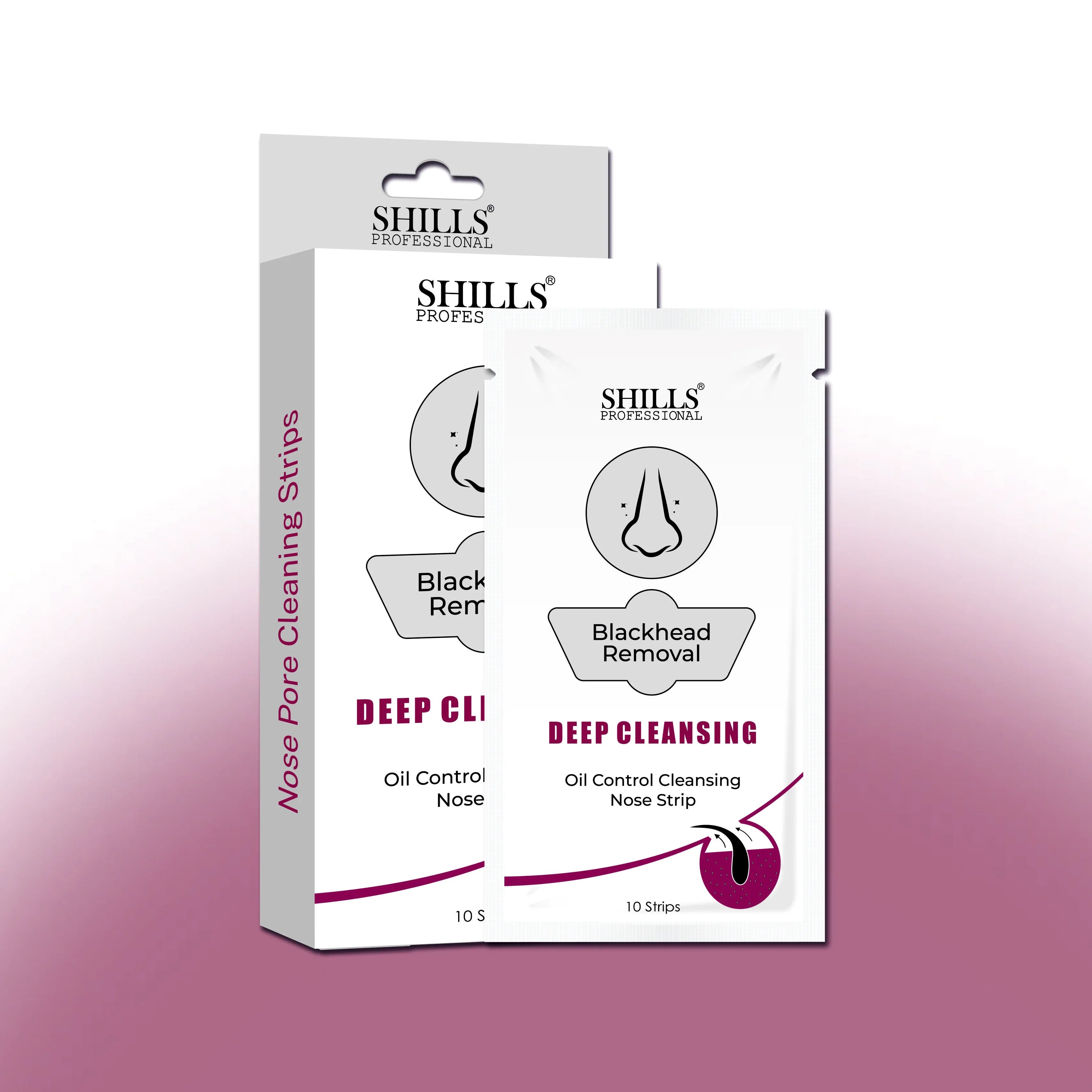 Blackhead Removal Nose Strips - Shills Professional