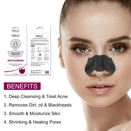 Blackhead Removal Nose Strips - Shills Professional