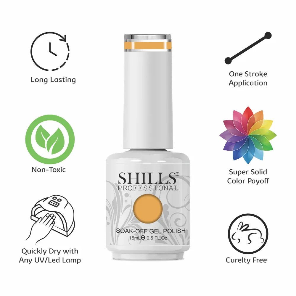 UV/LED Cool Gel Polish(SPG207-SPG249) - Shills Professional