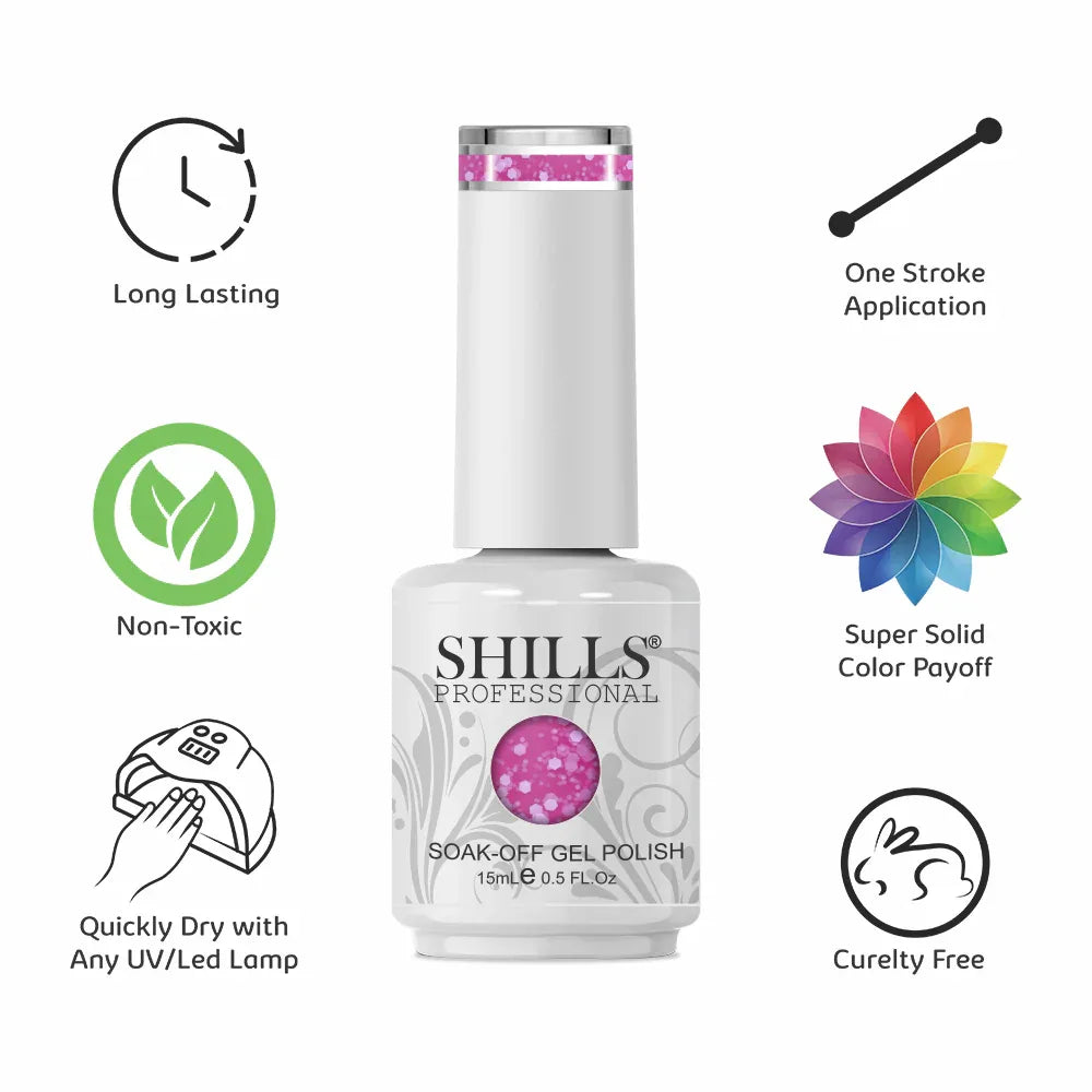 Snowflake Gel Polish - Shills Professional