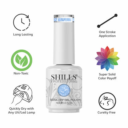 Snowflake Gel Polish - Shills Professional