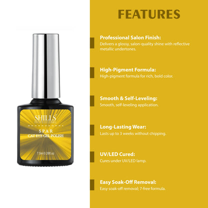 Spar Cat Eye Gel Polish - Shills Professional