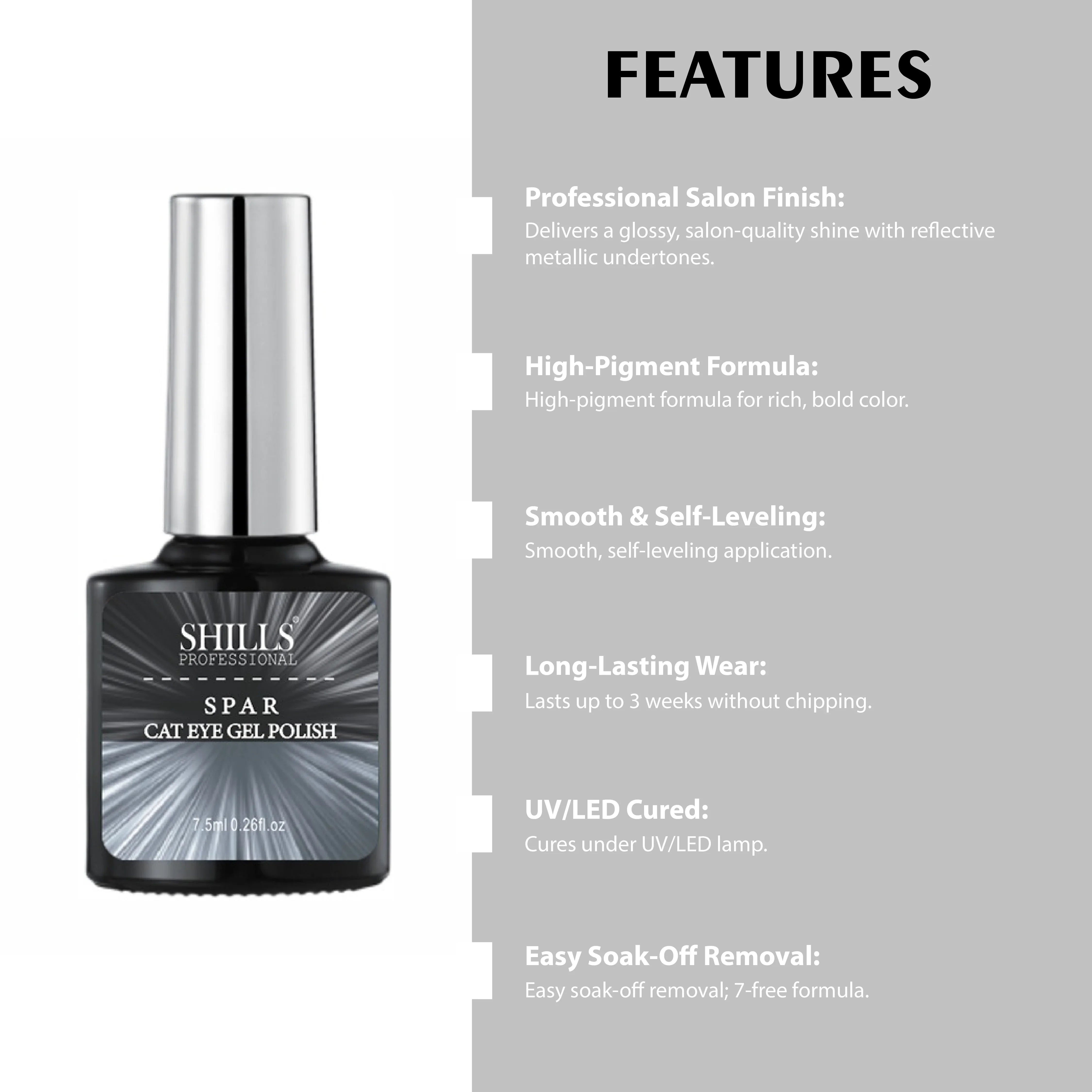 Spar Cat Eye Gel Polish - Shills Professional