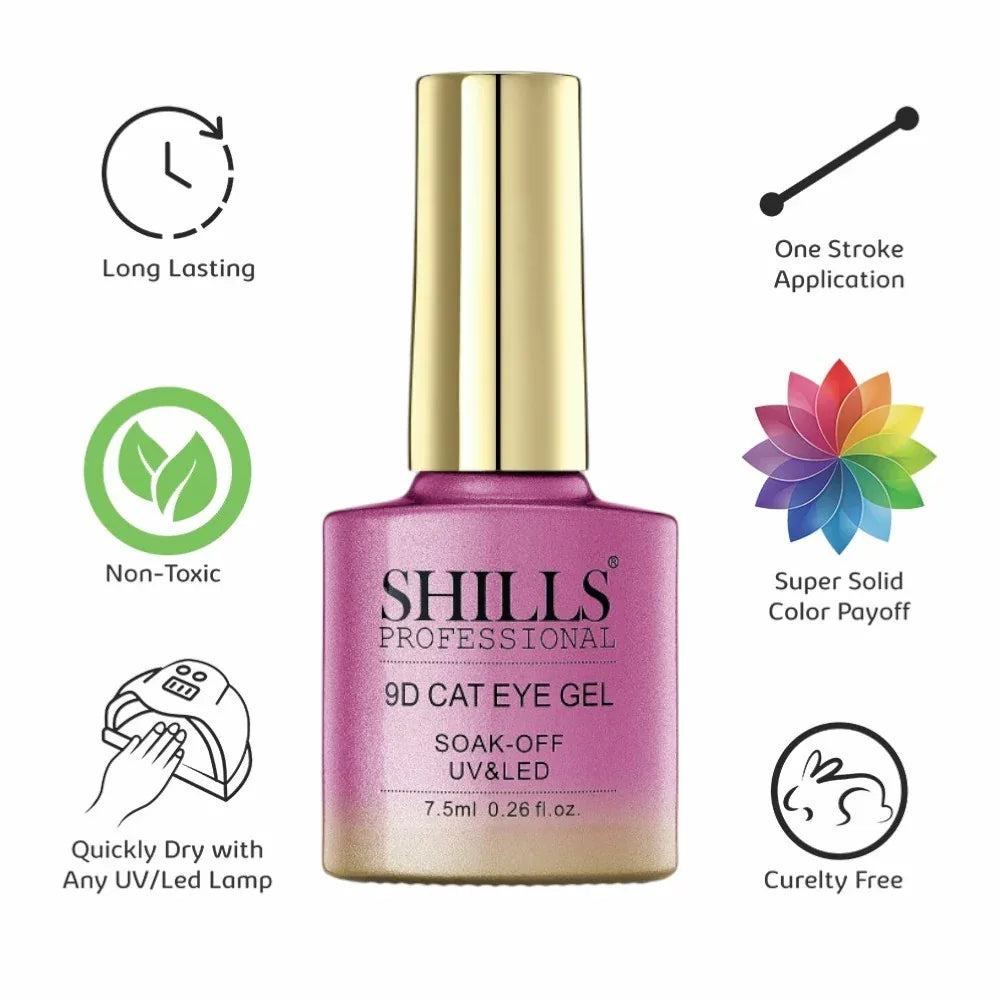 9D Cat Eye Gel Polish - Shills Professional