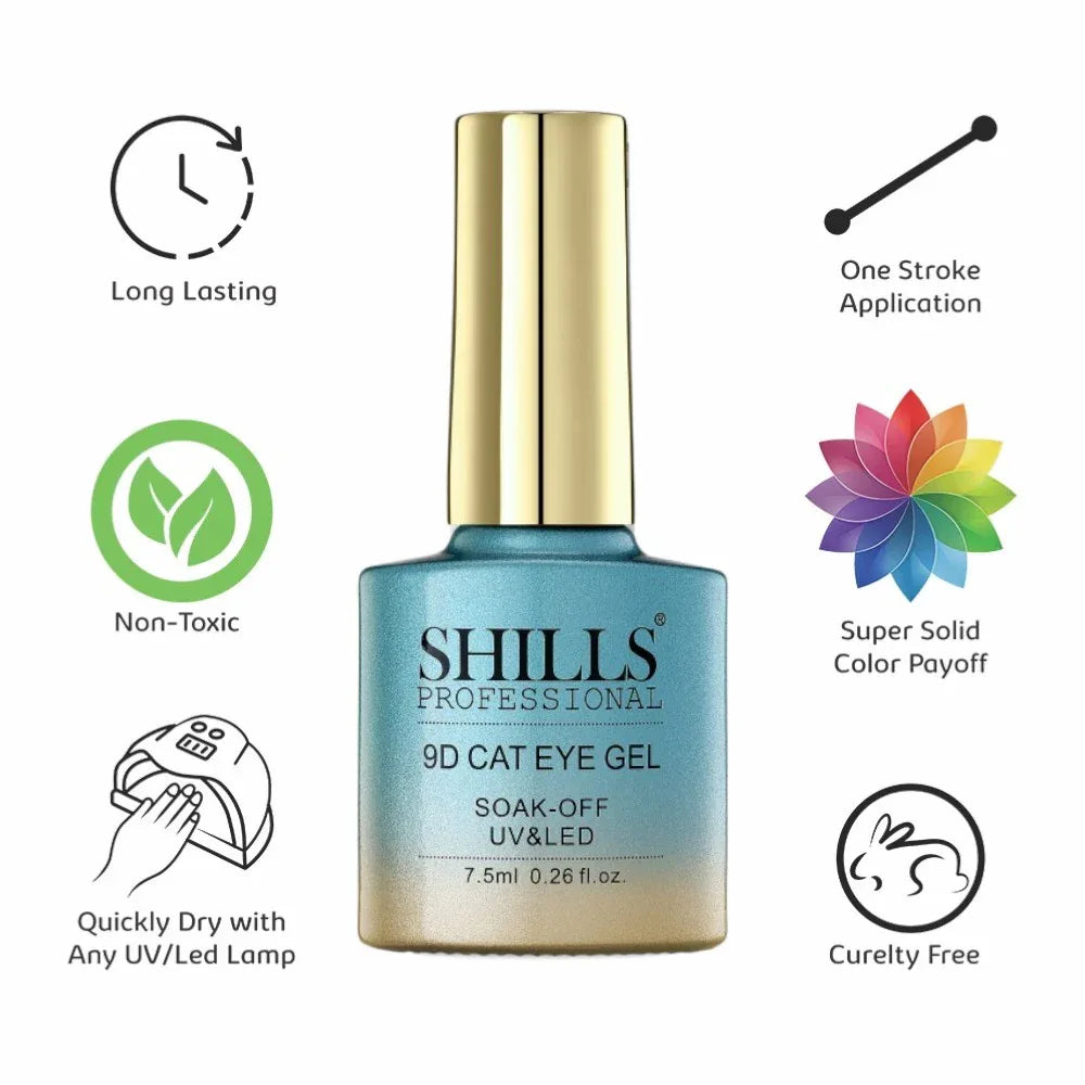 9D Cat Eye Gel Polish - Shills Professional