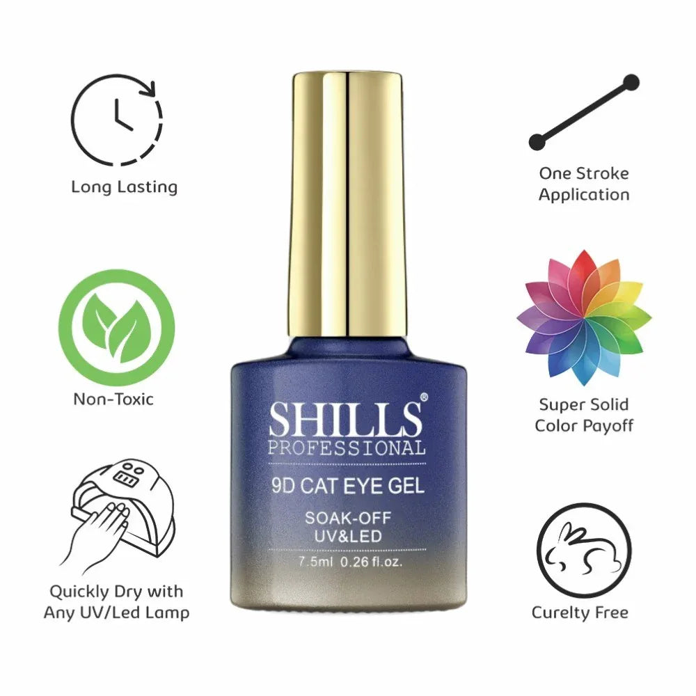 9D Cat Eye Gel Polish - Shills Professional