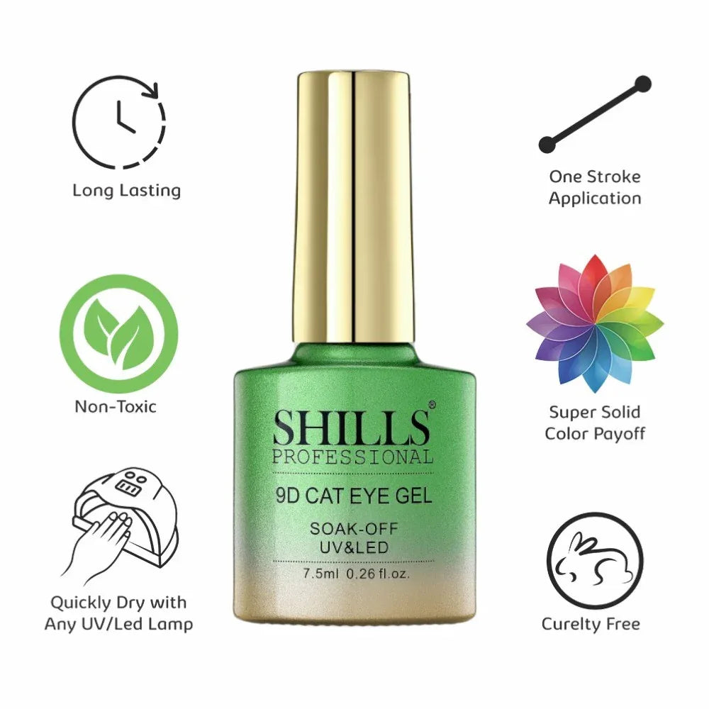 9D Cat Eye Gel Polish - Shills Professional