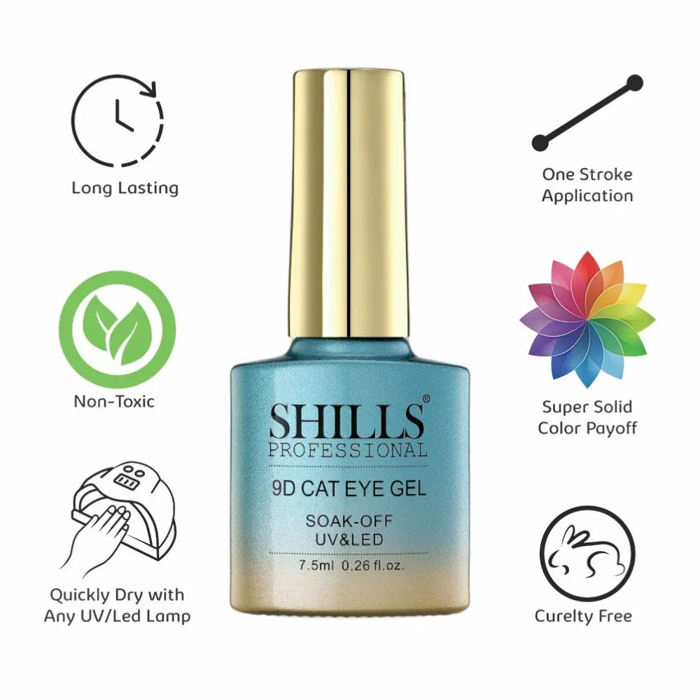 9D Cat Eye Gel Polish - Shills Professional