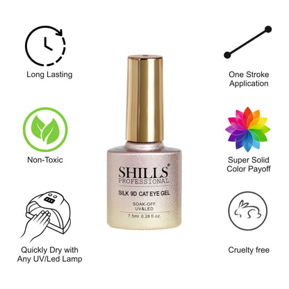 Silk 9D Cat Eye Gel polish - Shills Professional