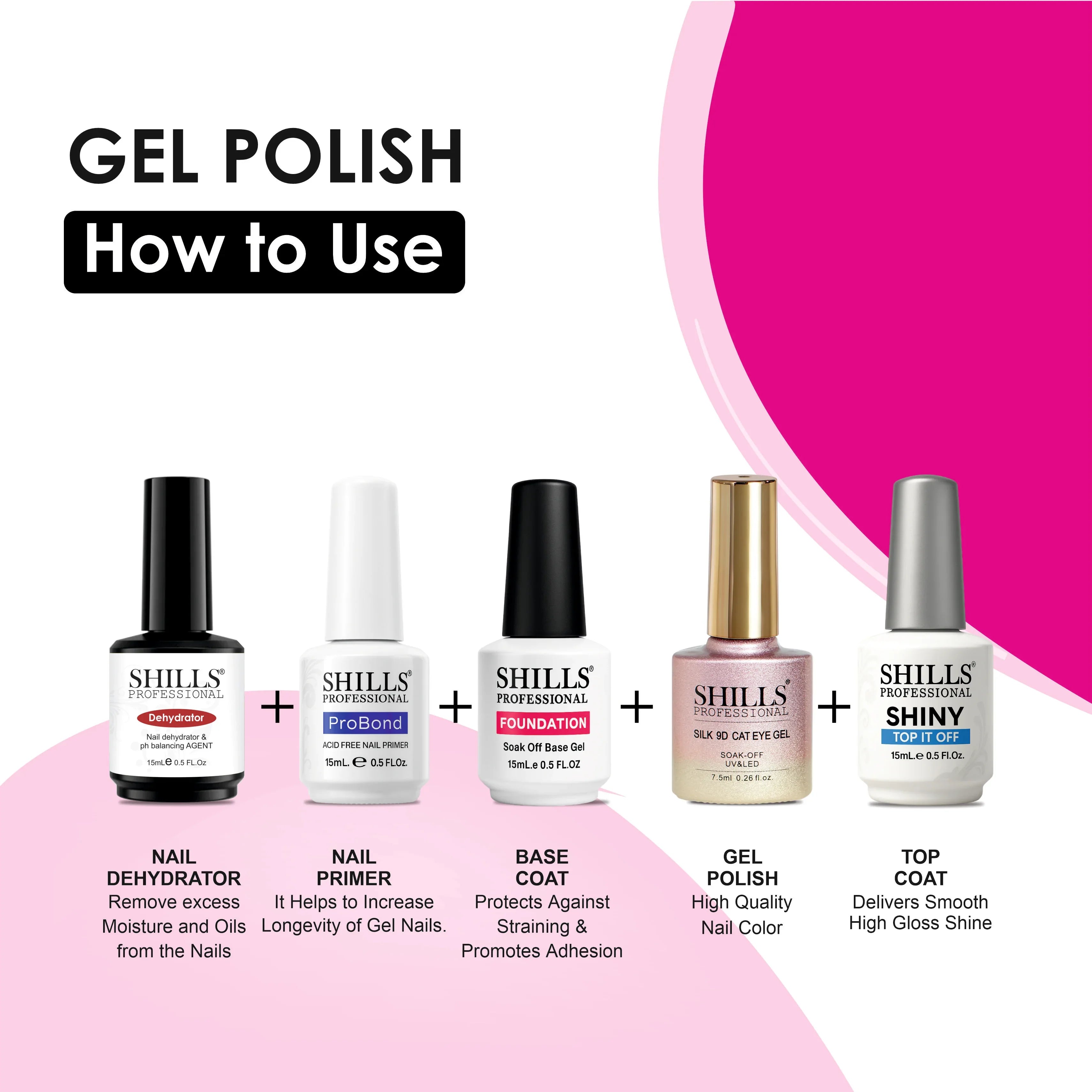 Silk 9D Cat Eye Gel polish - Shills Professional