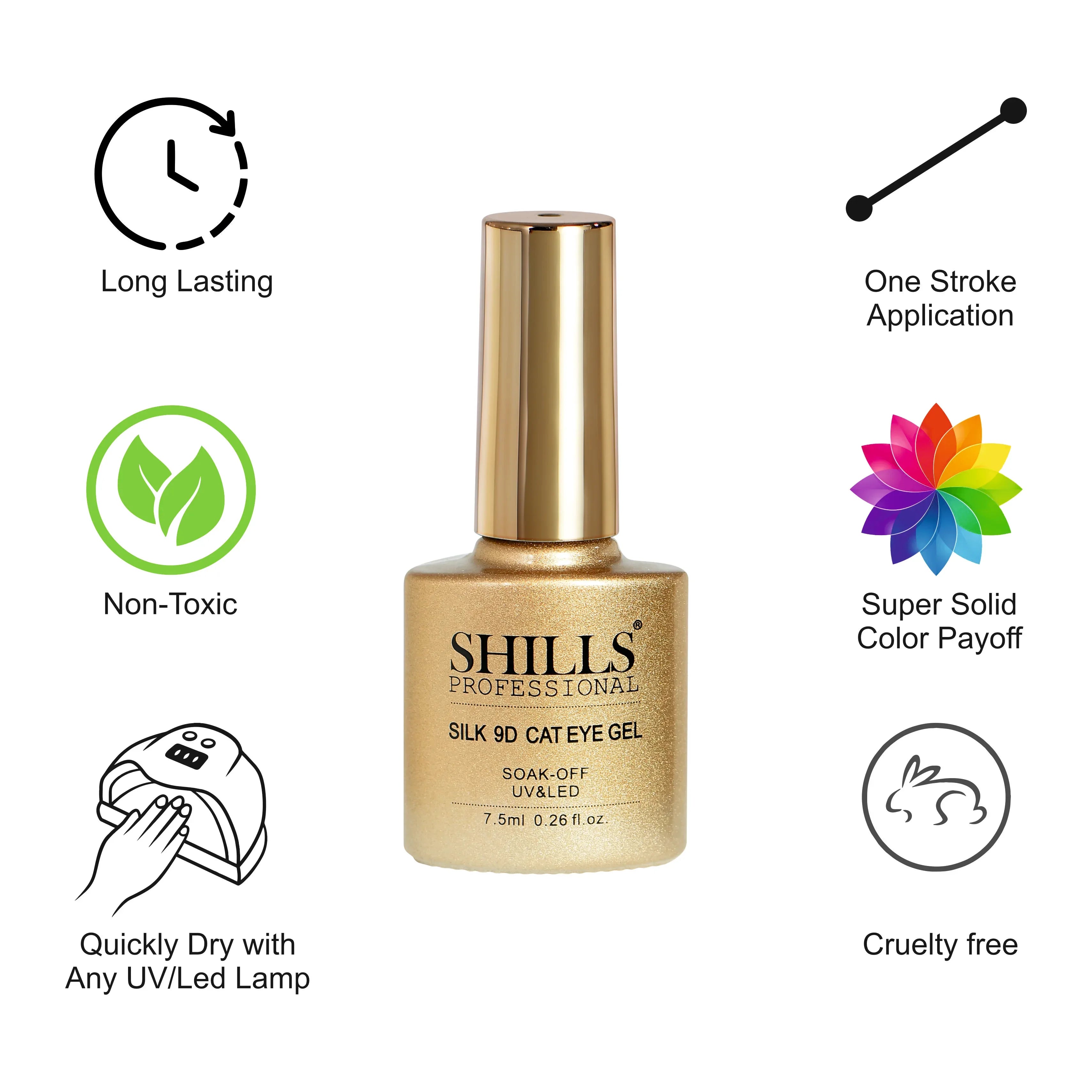 Silk 9D Cat Eye Gel polish - Shills Professional