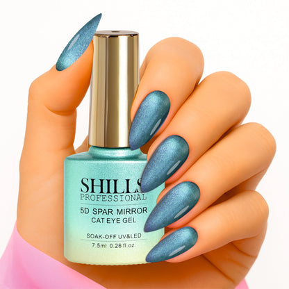 5D Spar Mirror CAT EYE GEL POLISH - Shills Professional