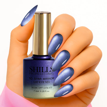 5D Spar Mirror CAT EYE GEL POLISH - Shills Professional