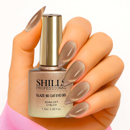 Glaze 9D CAT EYE GEL POLISH - Shills Professional