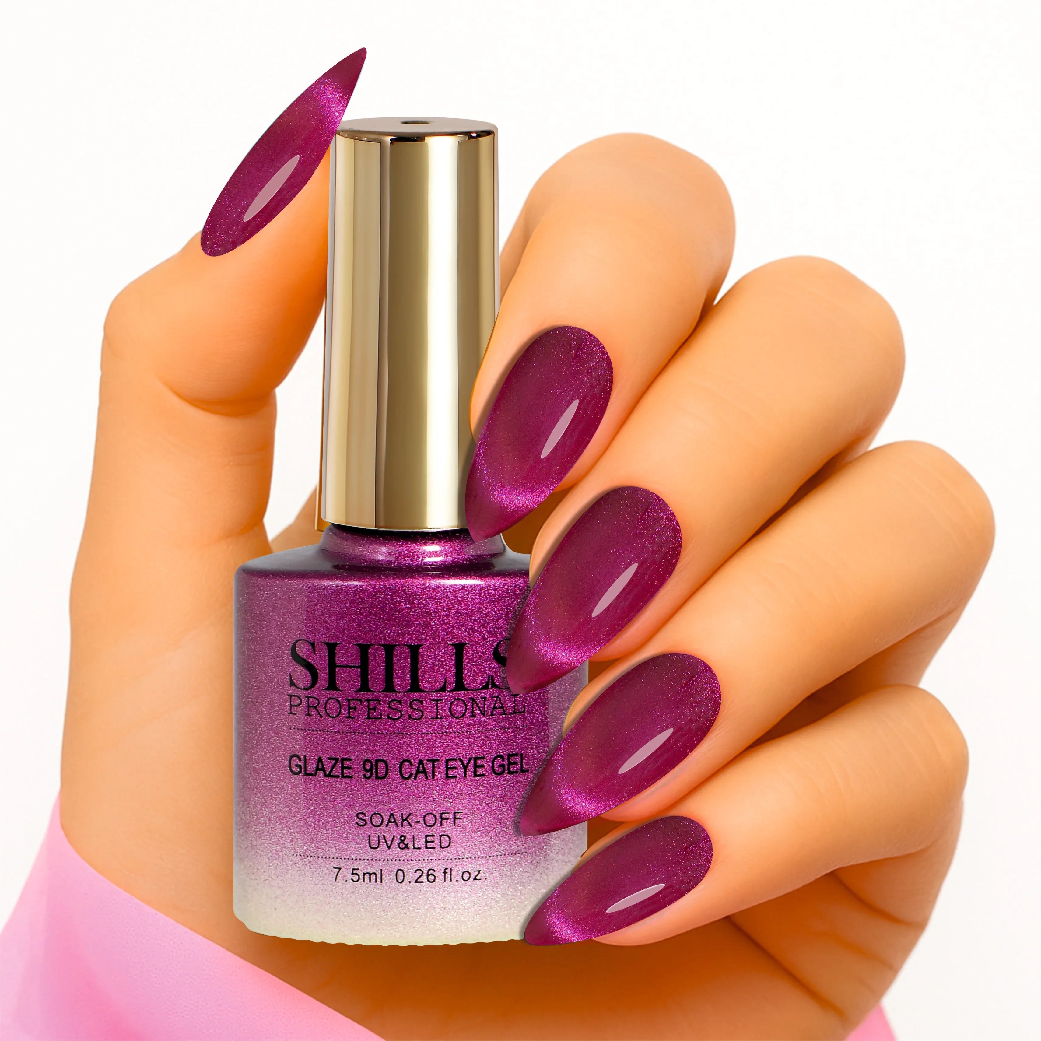 Glaze 9D CAT EYE GEL POLISH - Shills Professional