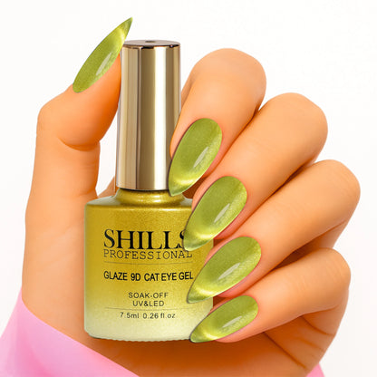 Glaze 9D CAT EYE GEL POLISH - Shills Professional
