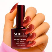 Blood Cat Eye Gel Polish