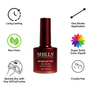 Blood Cat Eye Gel Polish