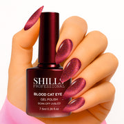Blood Cat Eye Gel Polish