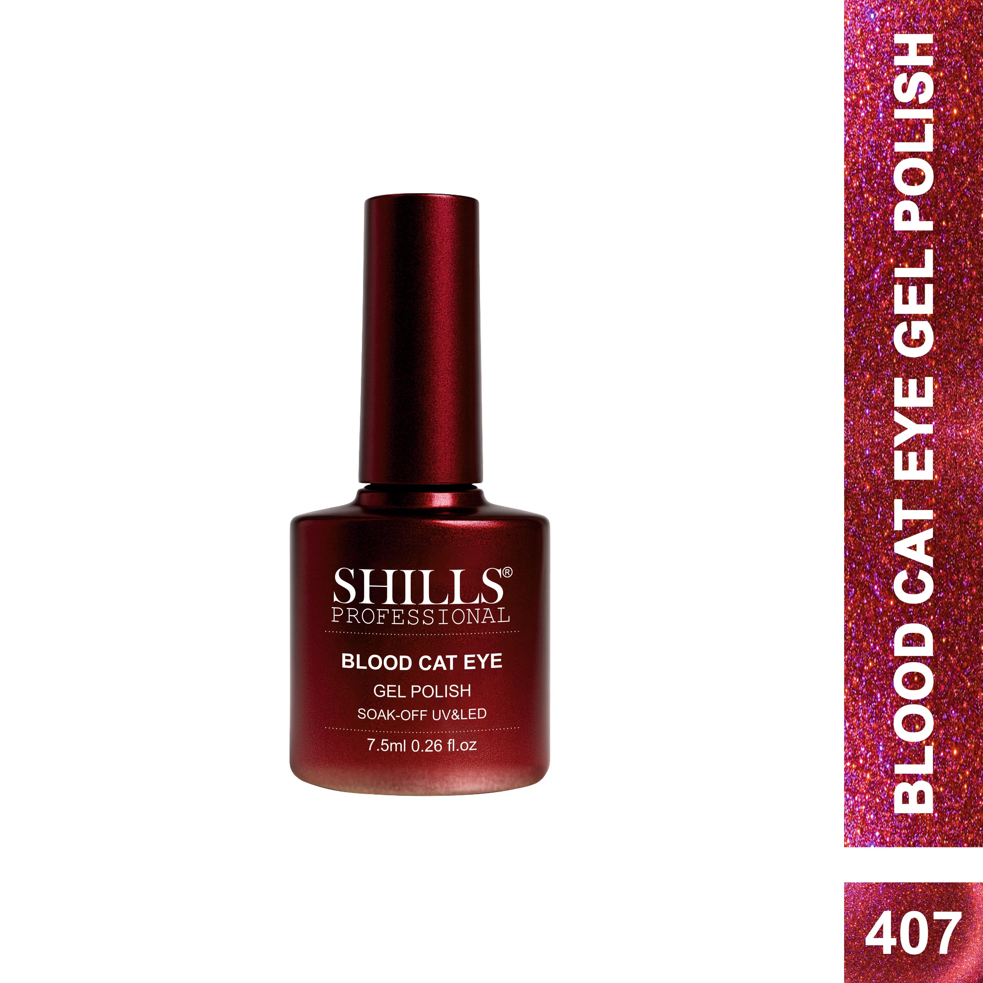 Blood Cat Eye Gel Polish - Shills Professional