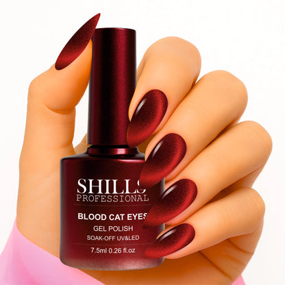 Blood Cat Eye Gel Polish - Shills Professional
