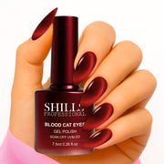 Blood Cat Eye Gel Polish