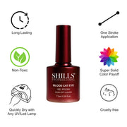 Blood Cat Eye Gel Polish