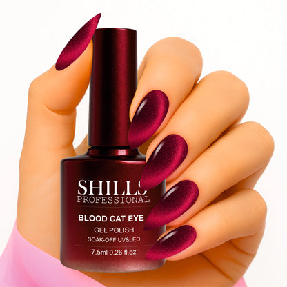 Blood Cat Eye Gel Polish - Shills Professional
