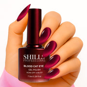 Blood Cat Eye Gel Polish