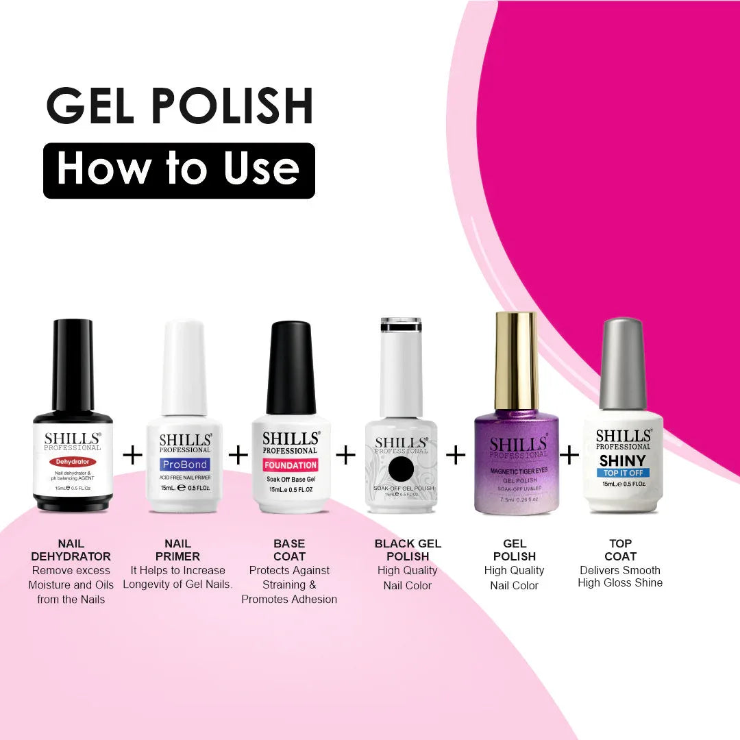 Magnetic Tiger Eye Gel Polish - Shills Professional