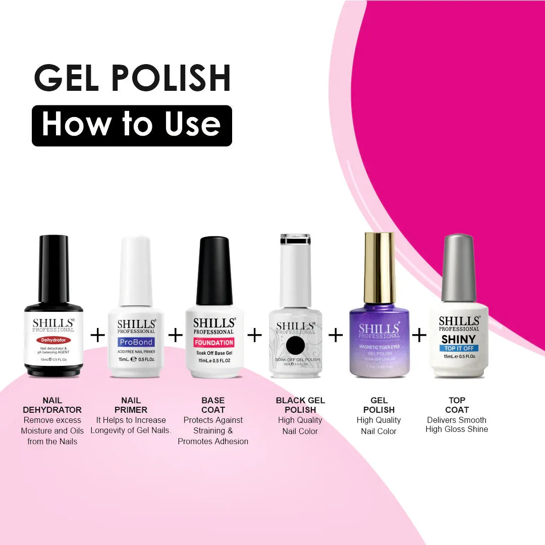 Magnetic Tiger Eye Gel Polish - Shills Professional