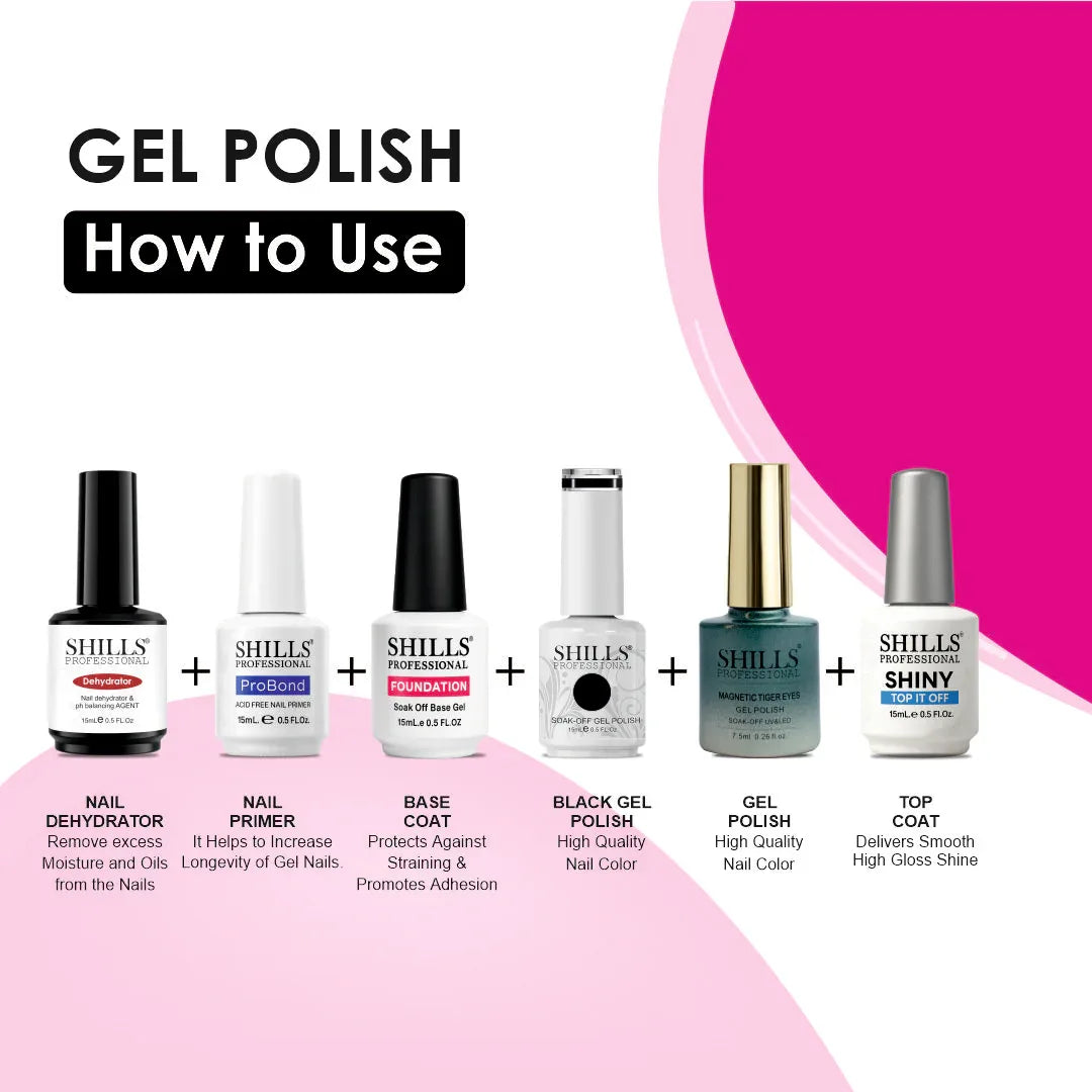 Magnetic Tiger Eye Gel Polish - Shills Professional