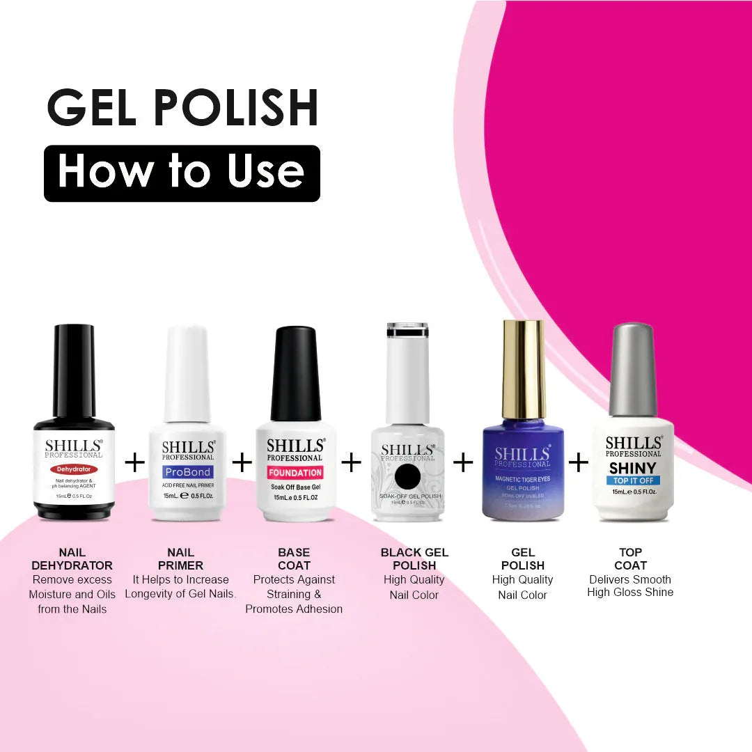 Magnetic Tiger Eye Gel Polish - Shills Professional