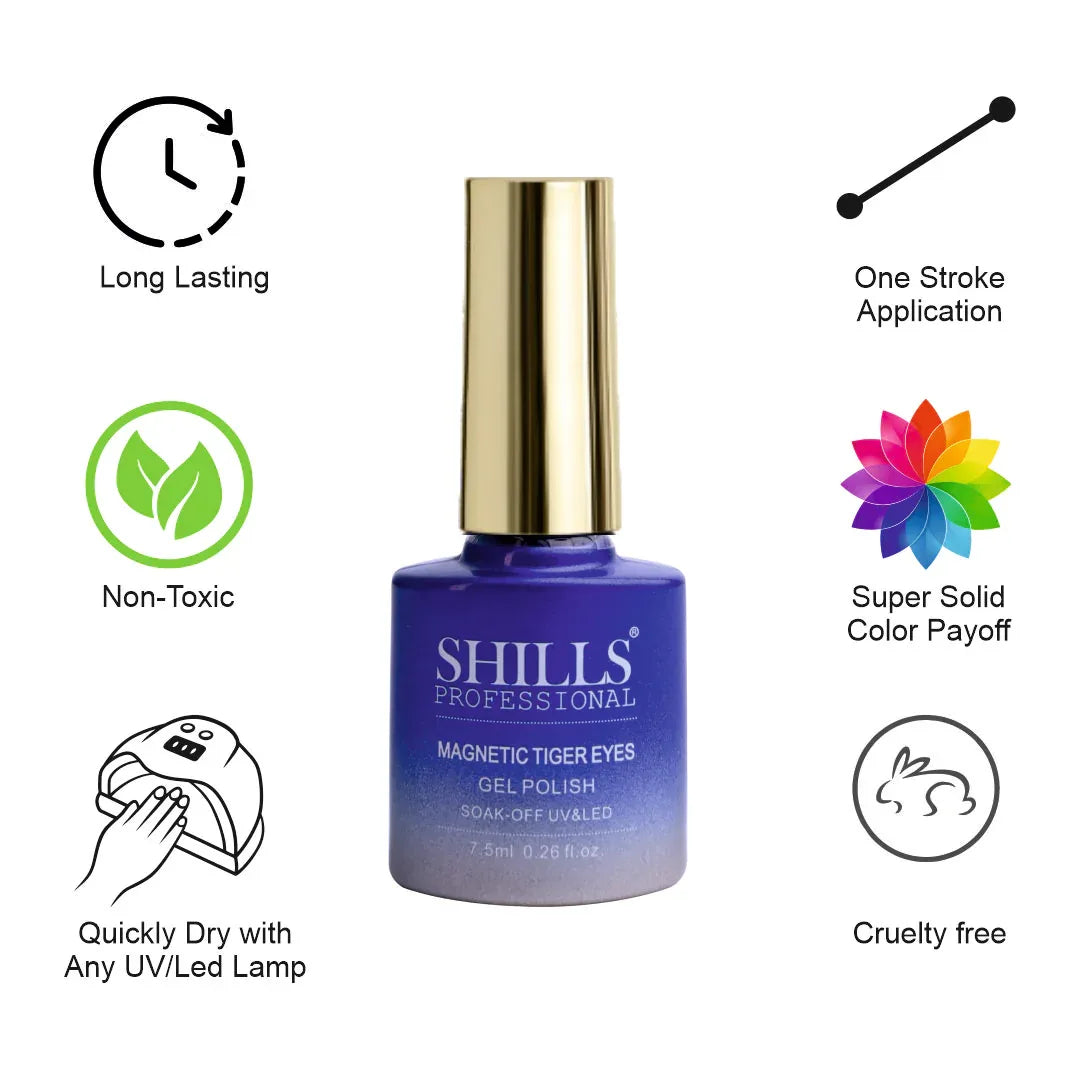 Magnetic Tiger Eye Gel Polish - Shills Professional
