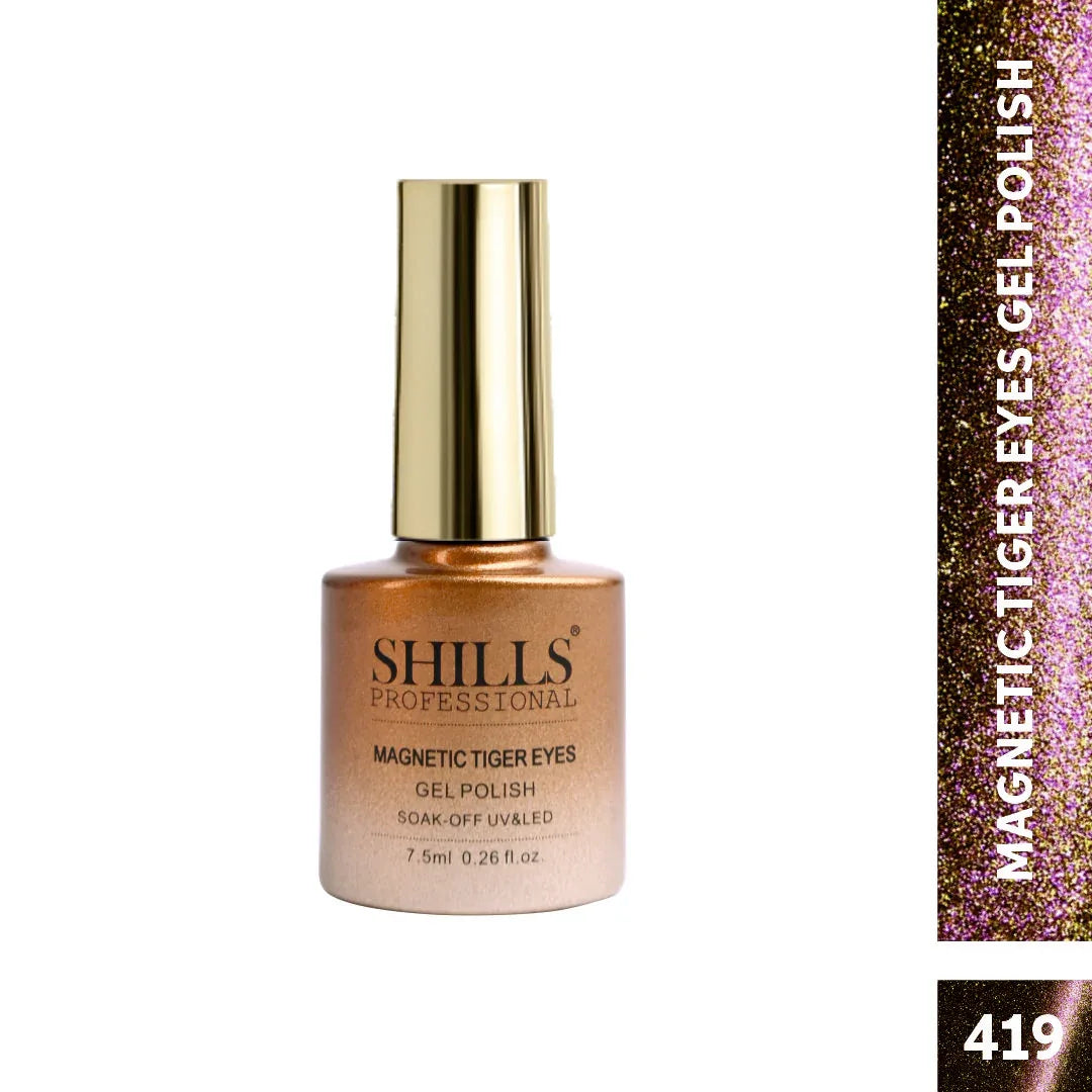 Magnetic Tiger Eye Gel Polish - Shills Professional